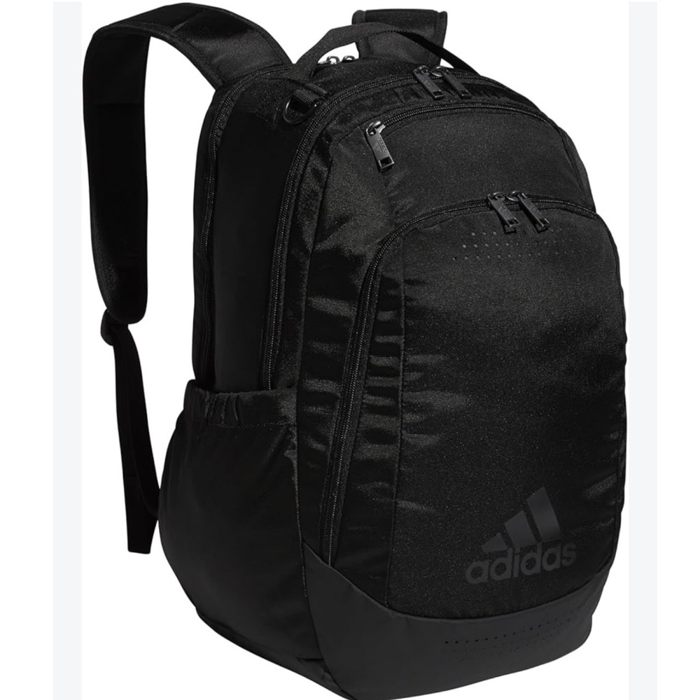 Adidas Defender Black Travel Laptop Backpack Bag Men's